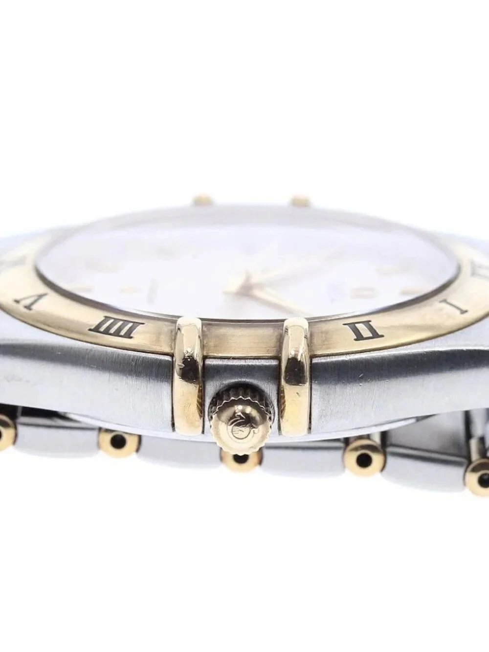 OMEGA Constellation 1312.30 date half bar white Dial Quartz Men's Watch_971506